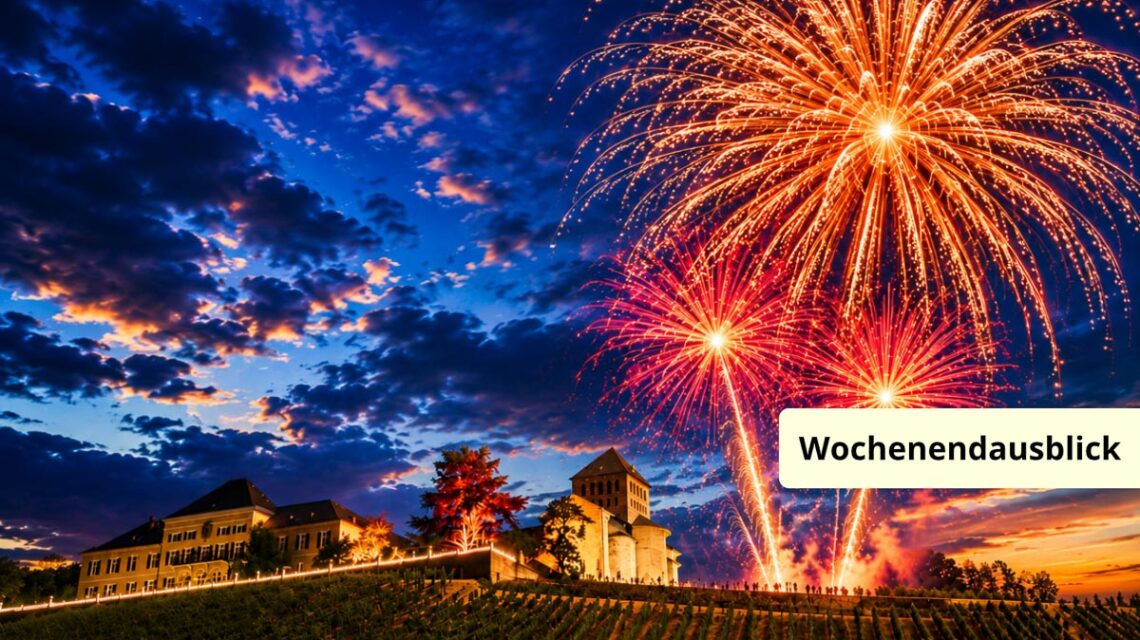 Wochenendausblick: Rheingau Musik Festival, Sommerkonzert, Feuerwerk
