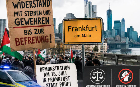 Demo in Frankfurt soll verboten werden.