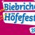 Biebricher Höfefest. Programm