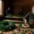 Adventskranz binden im Stadtwald im Forsthaus Dambachtal-