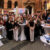 Sportlerehrung im Rathaus Wiesbaden. In der ersten Reihe mit die Cheerleader der Wiesbadener Phantoms